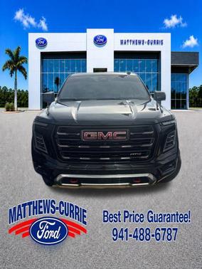 Onyx Black 2025 GMC Yukon XL 4WD AT4 Ultimate