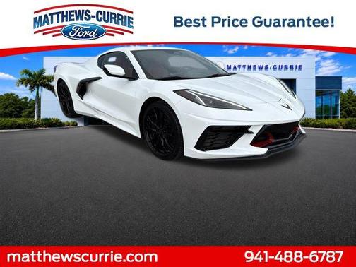 Arctic White 2024 Chevrolet Corvette Stingray w/1LT