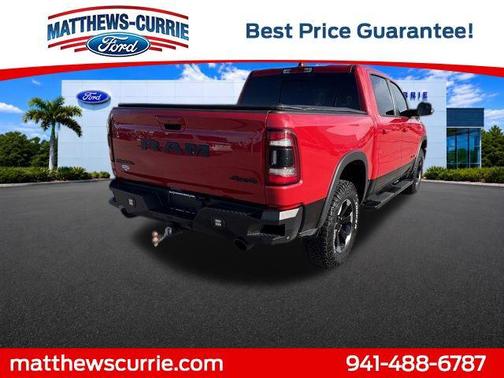 Flame Red Clearcoat 2021 RAM 1500 Rebel