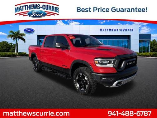 Flame Red Clearcoat 2021 RAM 1500 Rebel