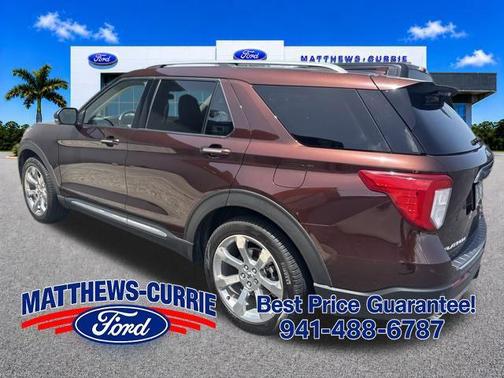Copper Metallic 2020 Ford Explorer Platinum
