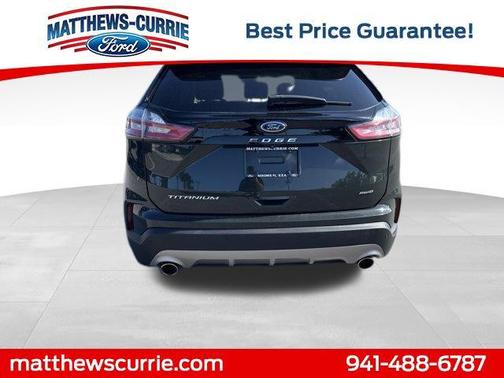 FORGED GREEN 2022 Ford Edge Titanium