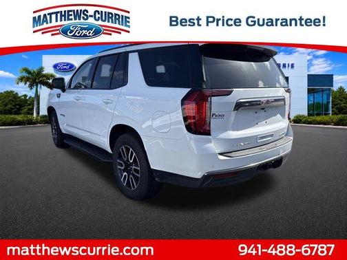 Summit White 2024 GMC Yukon 4WD AT4
