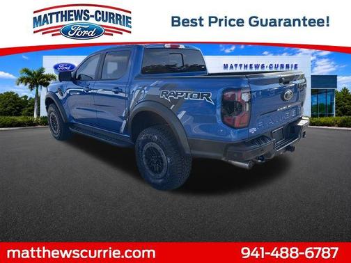 VELOCITY BLUE METALLIC 2024 Ford Ranger Raptor