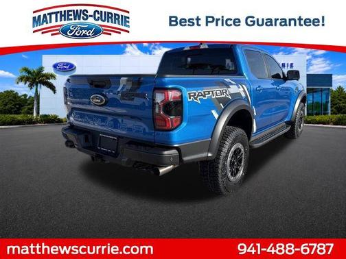 VELOCITY BLUE METALLIC 2024 Ford Ranger Raptor