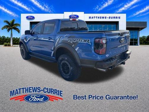 VELOCITY BLUE METALLIC 2024 Ford Ranger Raptor