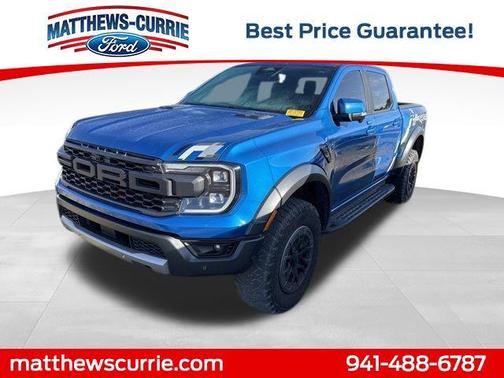 VELOCITY BLUE METALLIC 2024 Ford Ranger Raptor