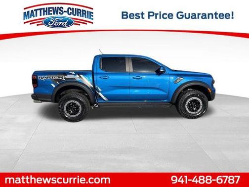 VELOCITY BLUE METALLIC 2024 Ford Ranger Raptor