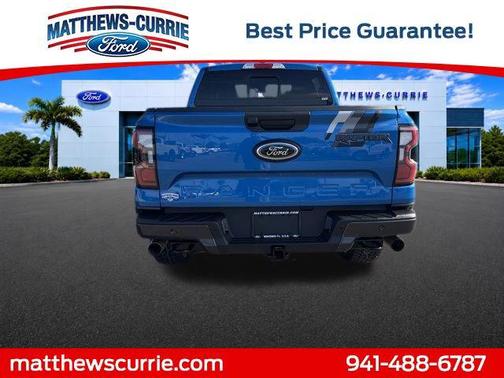 VELOCITY BLUE METALLIC 2024 Ford Ranger Raptor