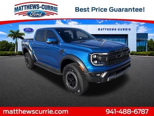 VELOCITY BLUE METALLIC 2024 Ford Ranger Raptor