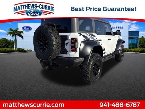 OXFORD WHITE 2023 Ford Bronco Raptor