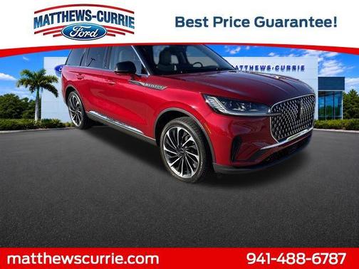 RED CARPET MET TC 2025 Lincoln Aviator Reserve AWD