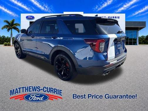 ATLAS BLUE METALLIC 2020 Ford Explorer ST