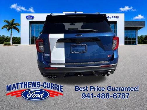 ATLAS BLUE METALLIC 2020 Ford Explorer ST