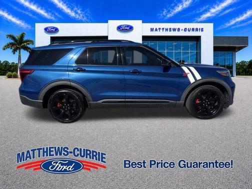 ATLAS BLUE METALLIC 2020 Ford Explorer ST