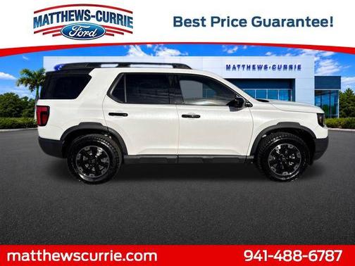 Platinum White Pearl 2026 Honda Passport AWD TrailSport Elite