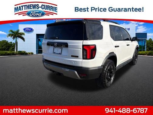 Platinum White Pearl 2026 Honda Passport AWD TrailSport Elite