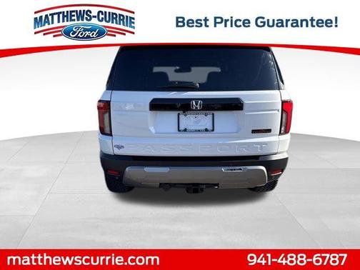 Platinum White Pearl 2026 Honda Passport AWD TrailSport Elite