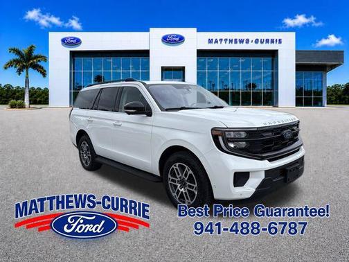 STAR WHITE MET TRI-COAT 2025 Ford Expedition Active