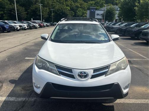 Super White 2015 Toyota RAV4 XLE