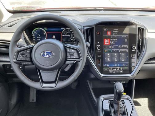 Pure Red 2026 Subaru Crosstrek Hybrid Base