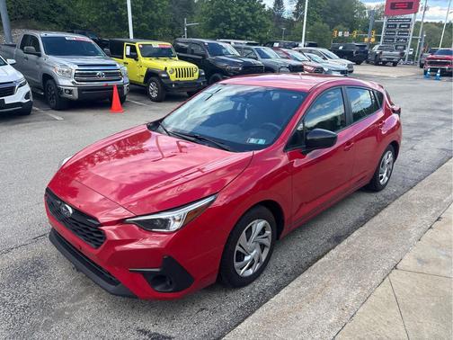 Pure Red 2024 Subaru Impreza Base