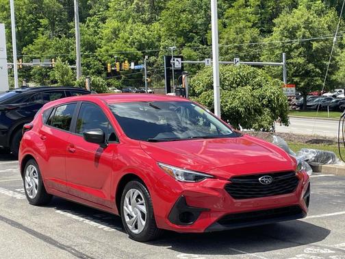 Pure Red 2024 Subaru Impreza Base