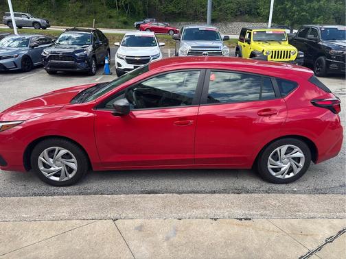 Pure Red 2024 Subaru Impreza Base