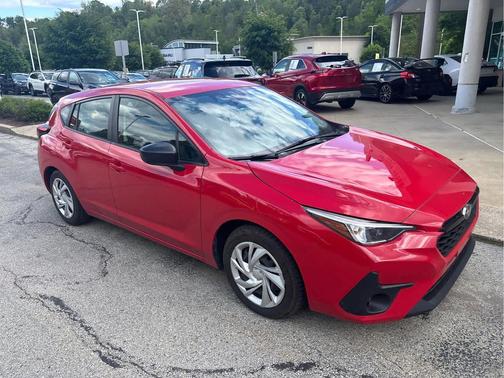 Pure Red 2024 Subaru Impreza Base