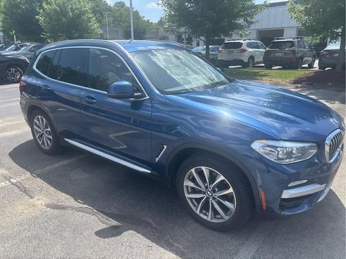 Phytonic Blue Metallic 2019 BMW X3 xDrive30i