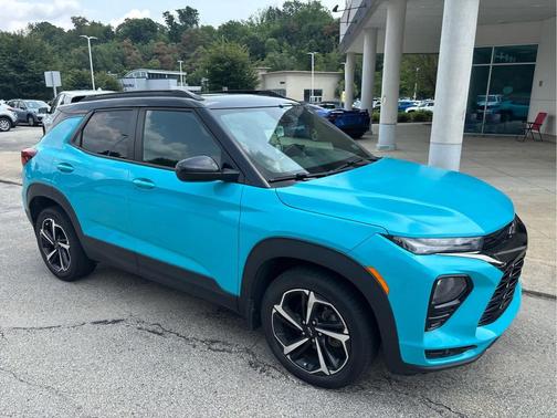 Oasis Blue 2021 Chevrolet Trailblazer RS