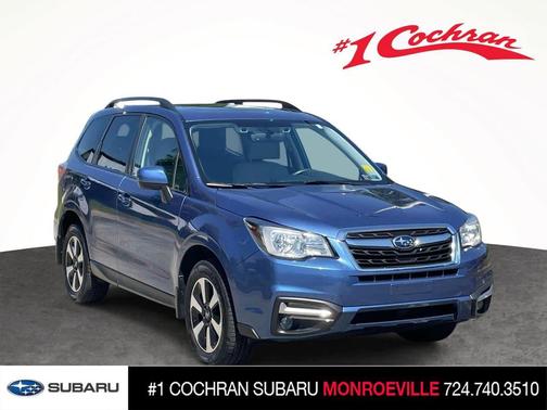 Quartz Blue Pearl 2018 Subaru Forester 2.5i Premium