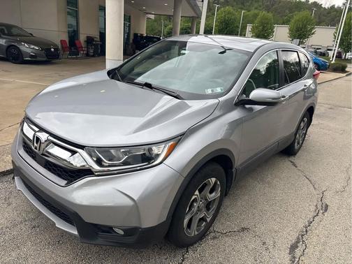 Lunar Silver Metallic 2018 Honda CR-V EX