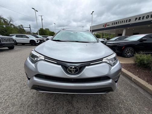 Silver Sky Metallic 2017 Toyota RAV4 Platinum