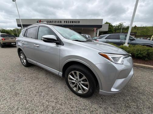Silver Sky Metallic 2017 Toyota RAV4 Platinum