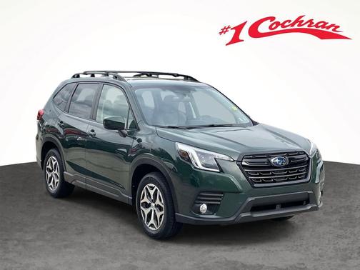 Cascade Green Silica 2022 Subaru Forester Premium