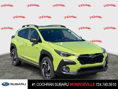 Citron Yellow Pearl 2026 Subaru Crosstrek Hybrid Base