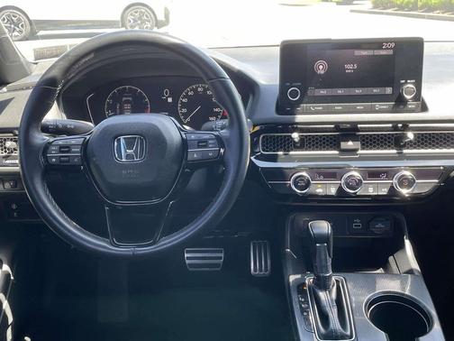 Platinum White Pearl 2023 Honda Civic Sport