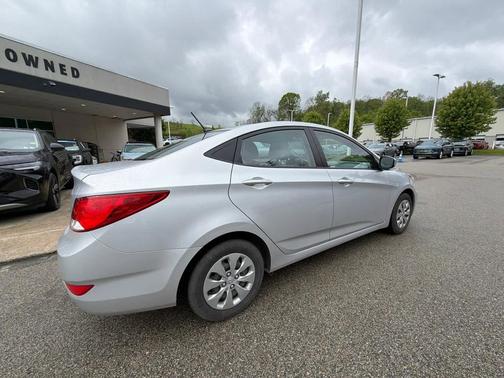 Ironman Silver Metallic 2017 Hyundai Accent SE