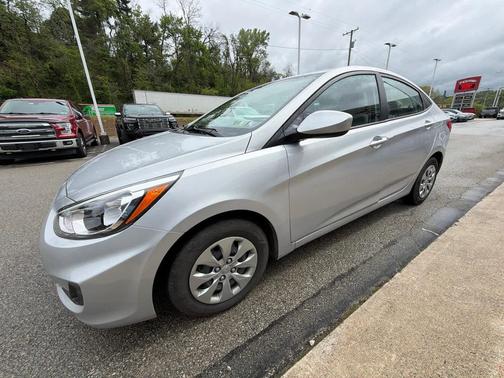 Ironman Silver Metallic 2017 Hyundai Accent SE