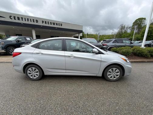 Ironman Silver Metallic 2017 Hyundai Accent SE