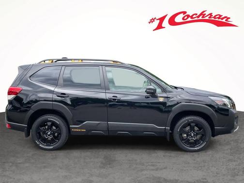 Crystal Black Silica 2023 Subaru Forester Wilderness