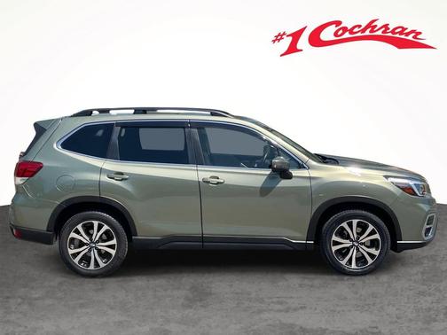 Jasper Green Metallic 2021 Subaru Forester Limited