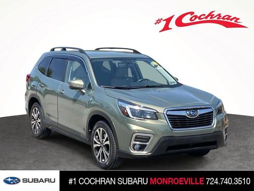 Jasper Green Metallic 2021 Subaru Forester Limited