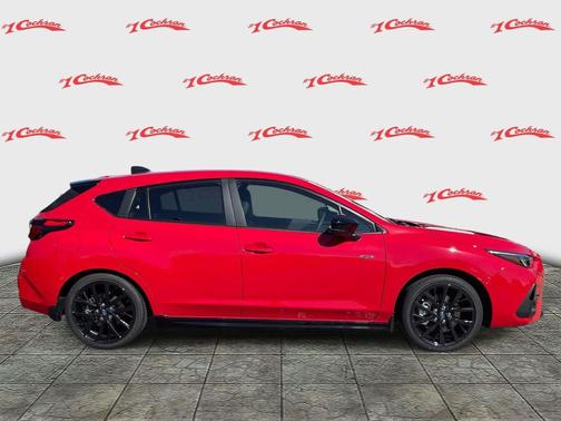Pure Red 2026 Subaru Impreza RS