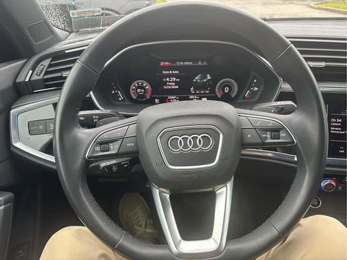 Mythos Black Metallic 2023 Audi Q3 45 S line Premium Plus