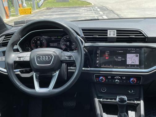 Mythos Black Metallic 2023 Audi Q3 45 S line Premium Plus
