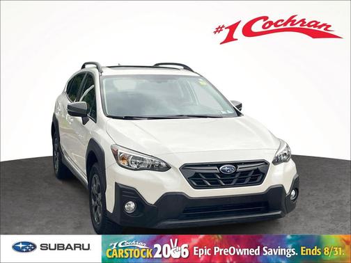 Crystal White Pearl 2021 Subaru Crosstrek Sport