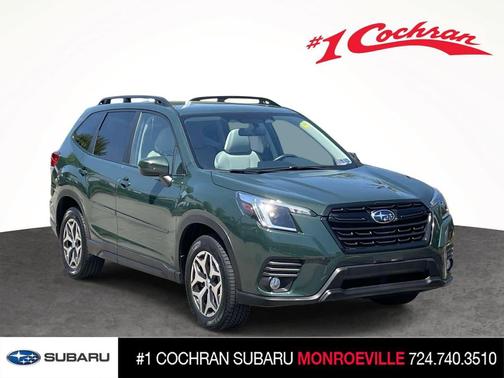 Cascade Green Silica 2023 Subaru Forester Premium