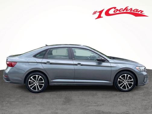 Platinum Gray Metallic 2024 Volkswagen Jetta 1.5T Sport